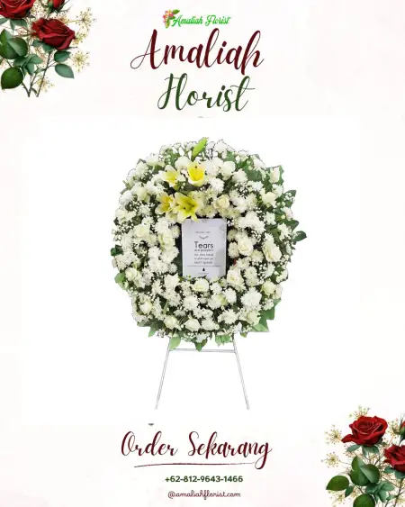 Krans Bunga Duka Pelemrejo